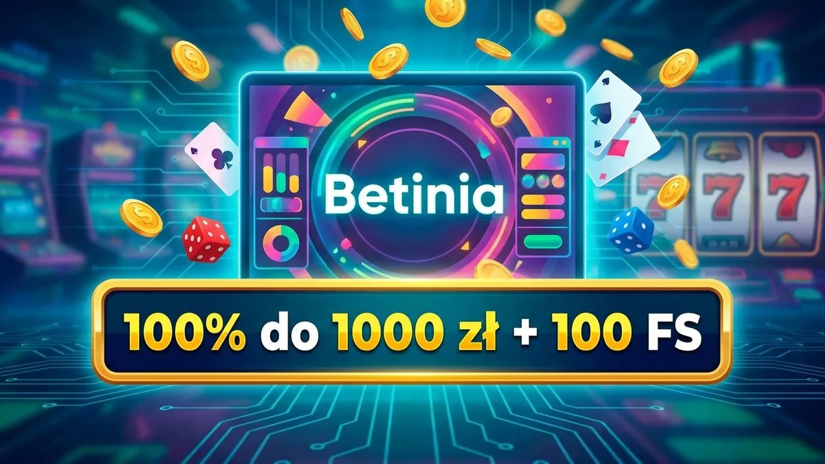 Betinia bonus powitalny